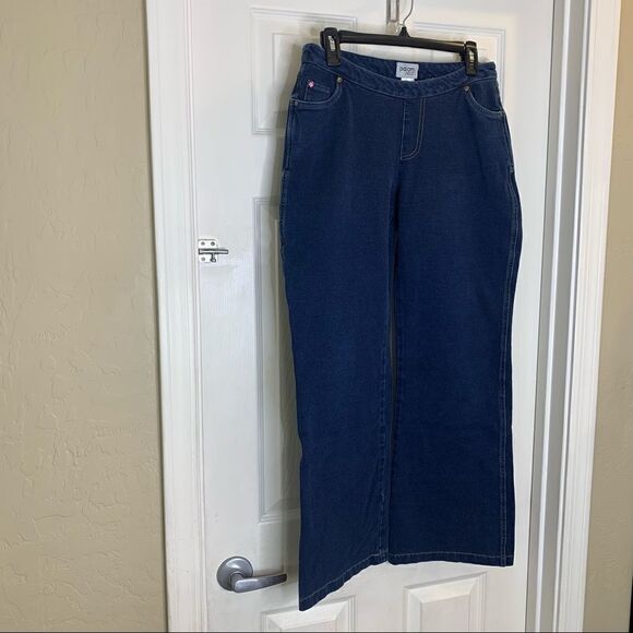 Pajama Jeans Size Medium Bootcut Stretch - Picture 3 of 8